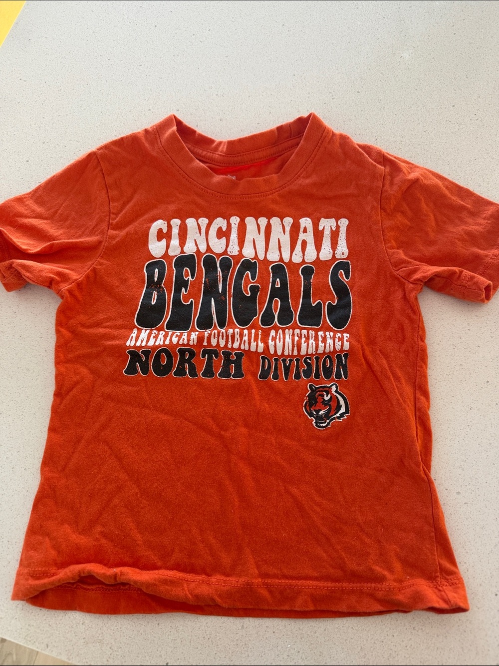 NFL Orange Cincinnati Bengals Kids Graphic Tee